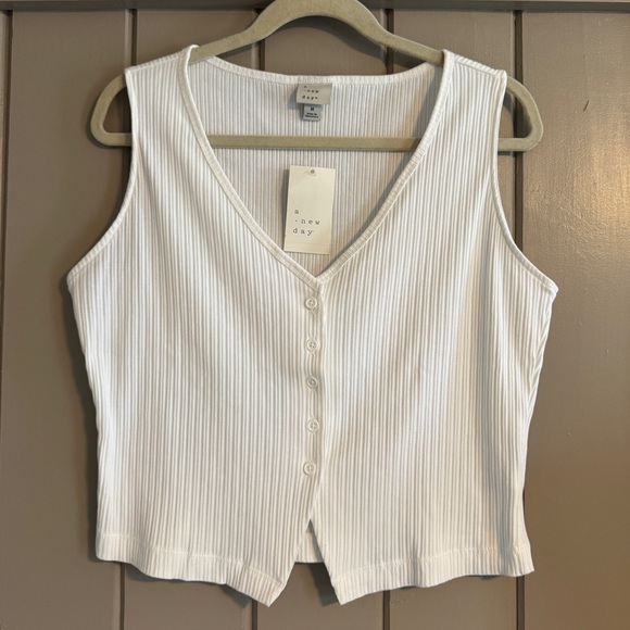 a new day Tops - NWT a new day Ribbed Vest Tank